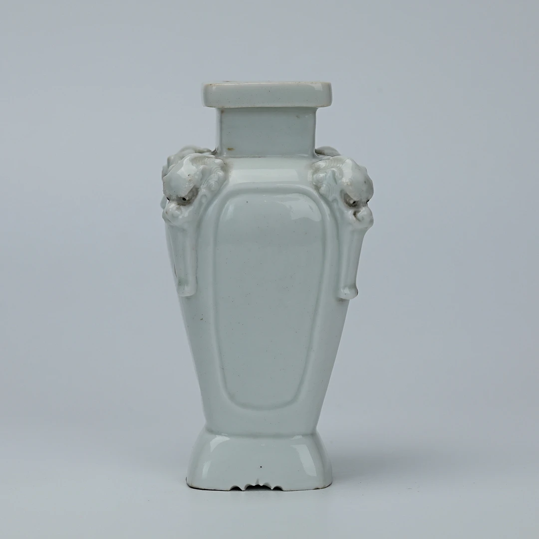 1375清晚期·德化窑四方四兽首花尊