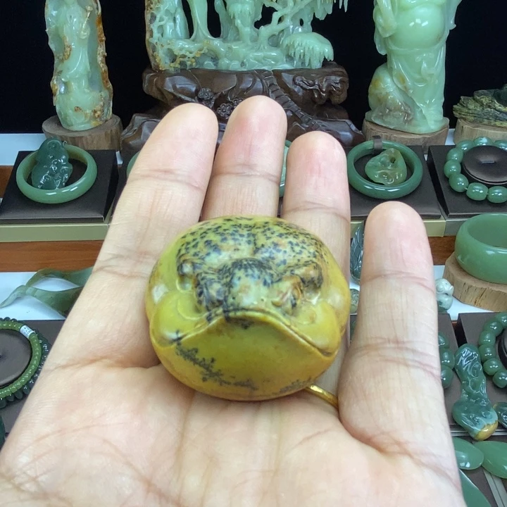 岫岩河磨玉（透闪石质玉）未镶嵌颈饰