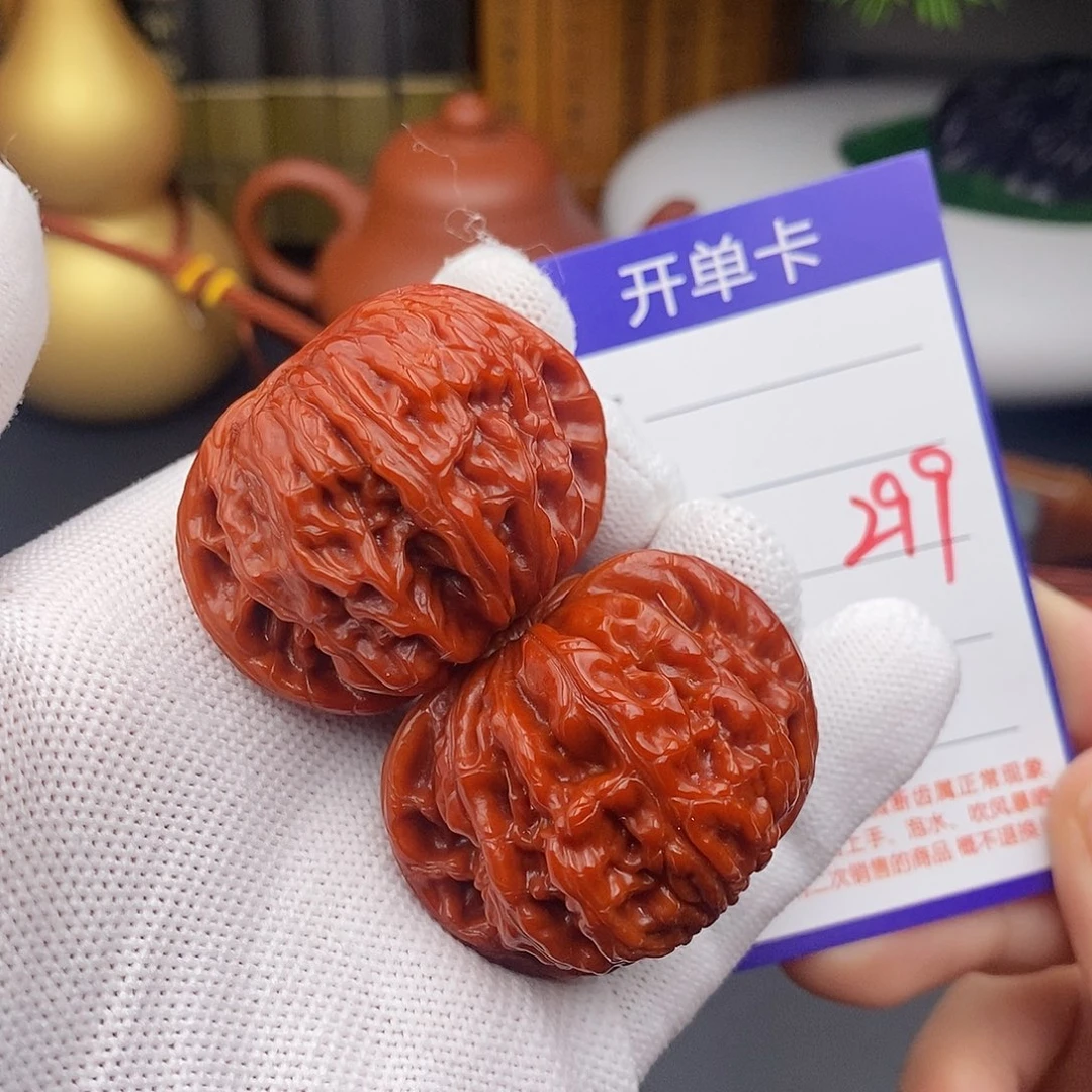 文玩核桃把件43磨盘299