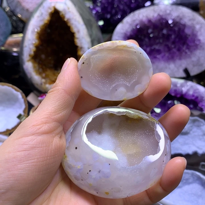 水晶福利全抛软盆未镶嵌D****妈