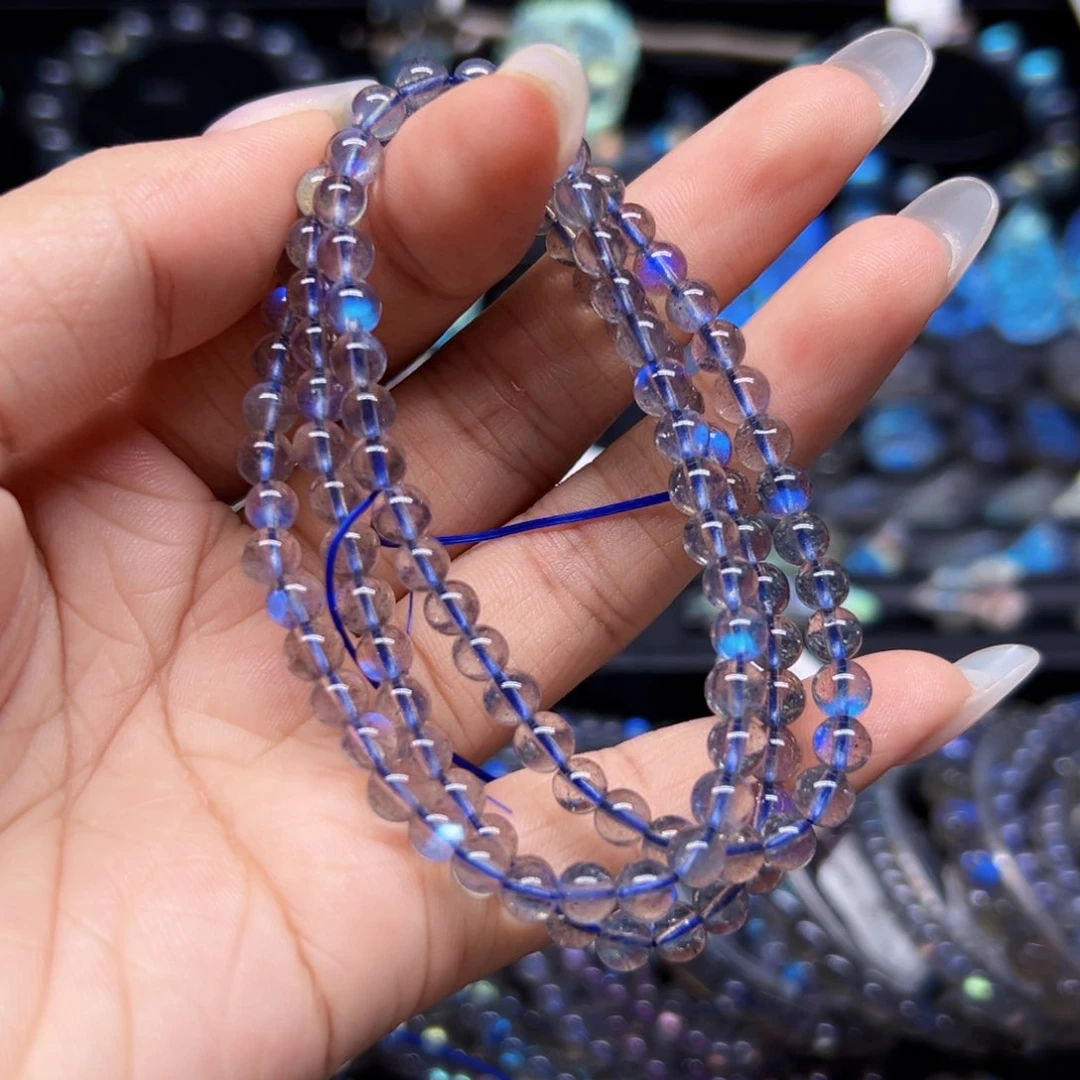 未镶嵌手串长石5.1m左右