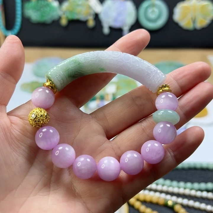 未镶嵌手链翡翠手牌