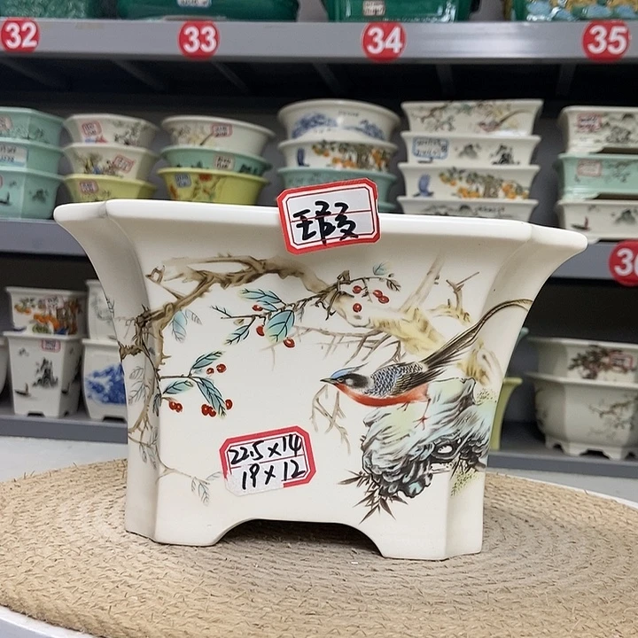 紫砂紫砂花盆7575