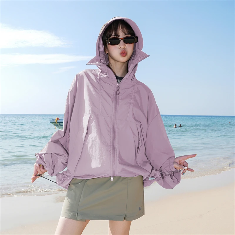 【清货】山系防晒衣冰感速干超薄透气男女同款防紫外线可拆卸帽檐