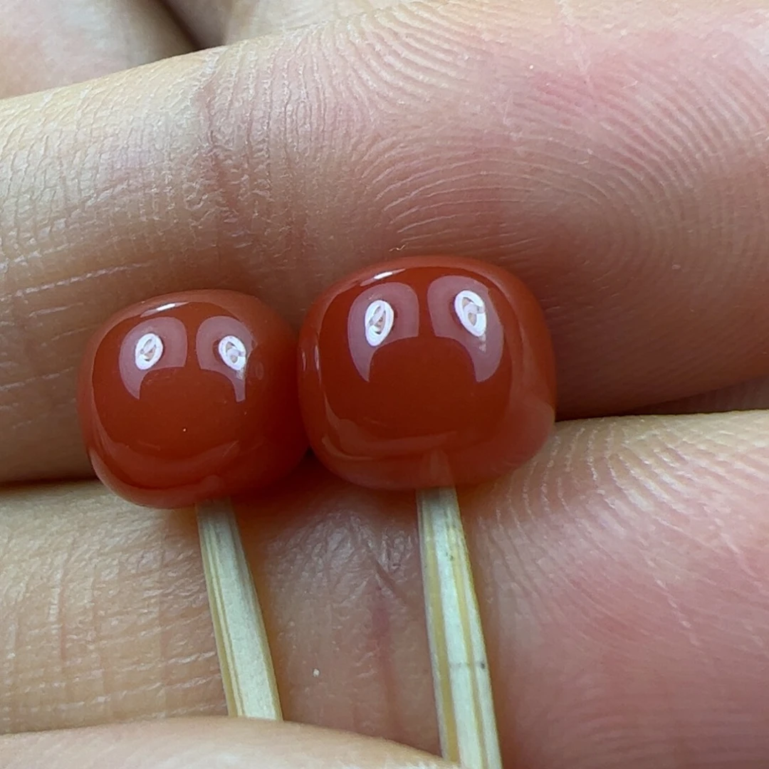 未镶嵌珠子南红玛瑙?*懂