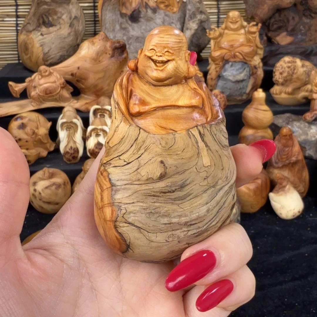 柏木（崖柏）手把件