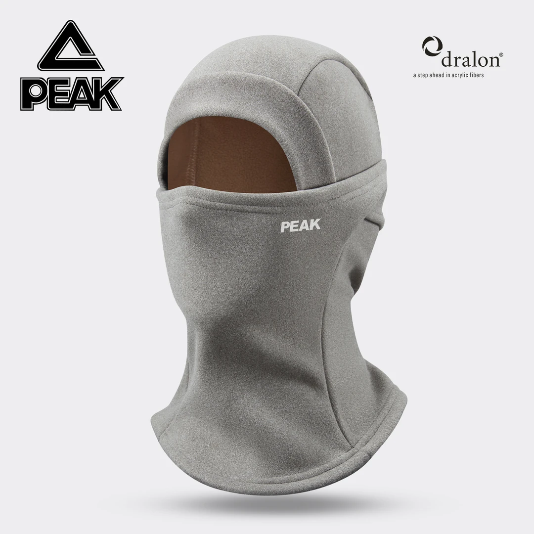 匹克冬季保暖套头帽男户外防风骑电动车防寒加绒加厚围脖连体帽子