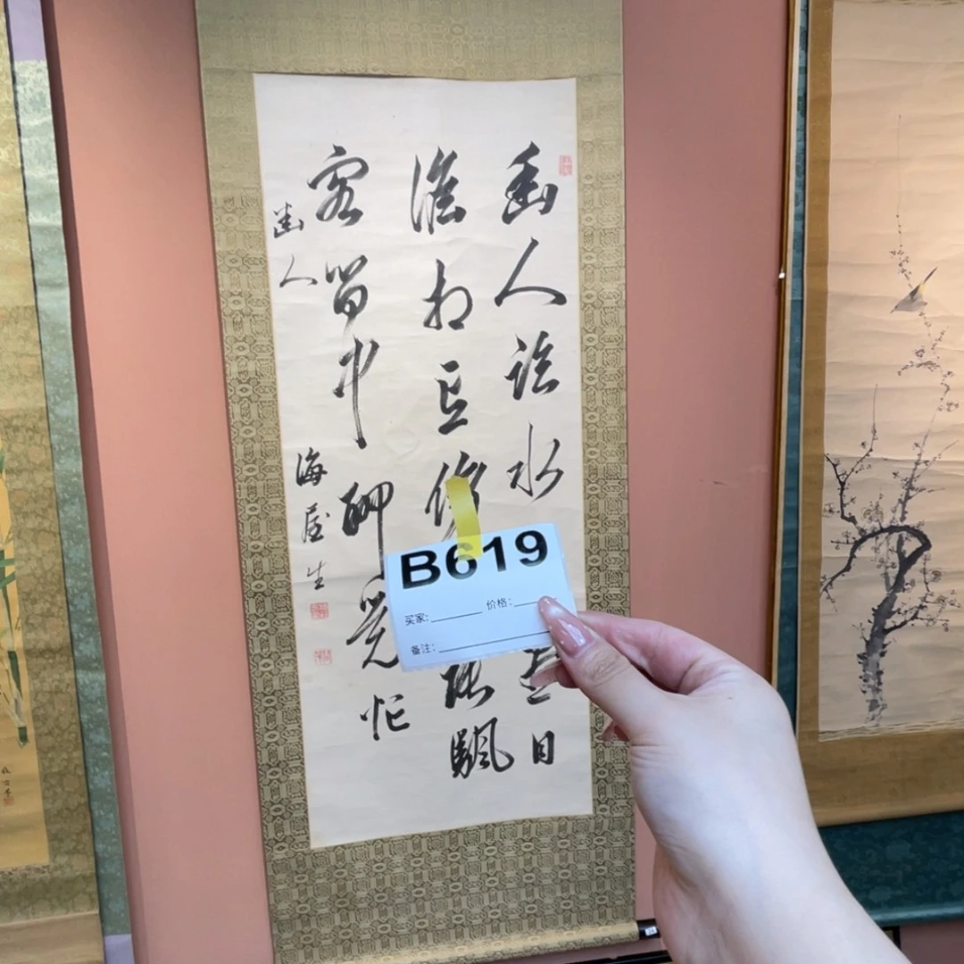 辛***帕书法回流老画不退不换