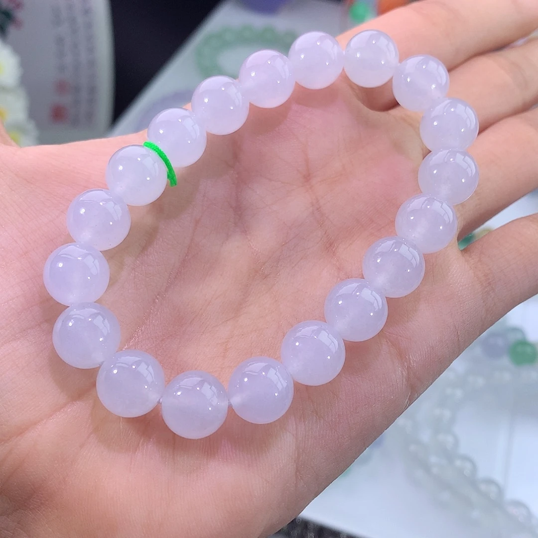 未镶嵌手链翡翠翡翠白月光手串