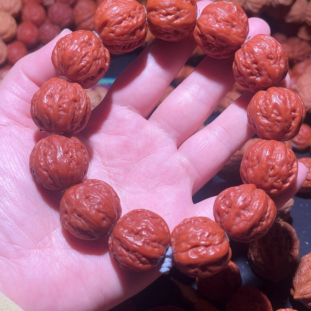 手串文玩核桃粗筋24