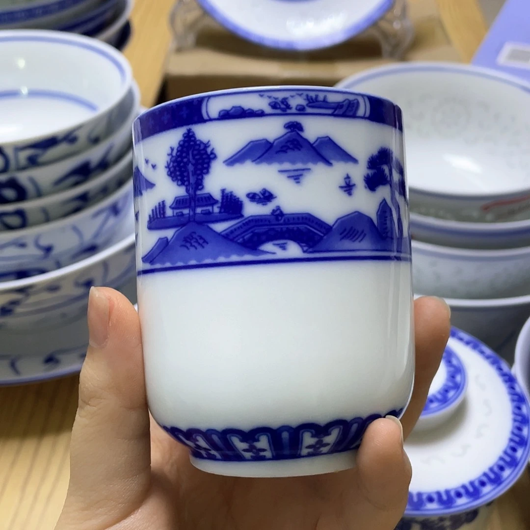 摆件景德镇高温茶杯