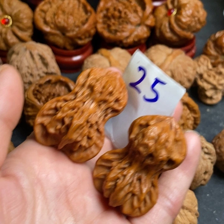 文玩核桃把件葫芦25
