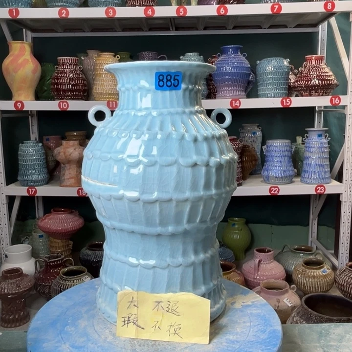 景德镇陶瓷花盆花器885