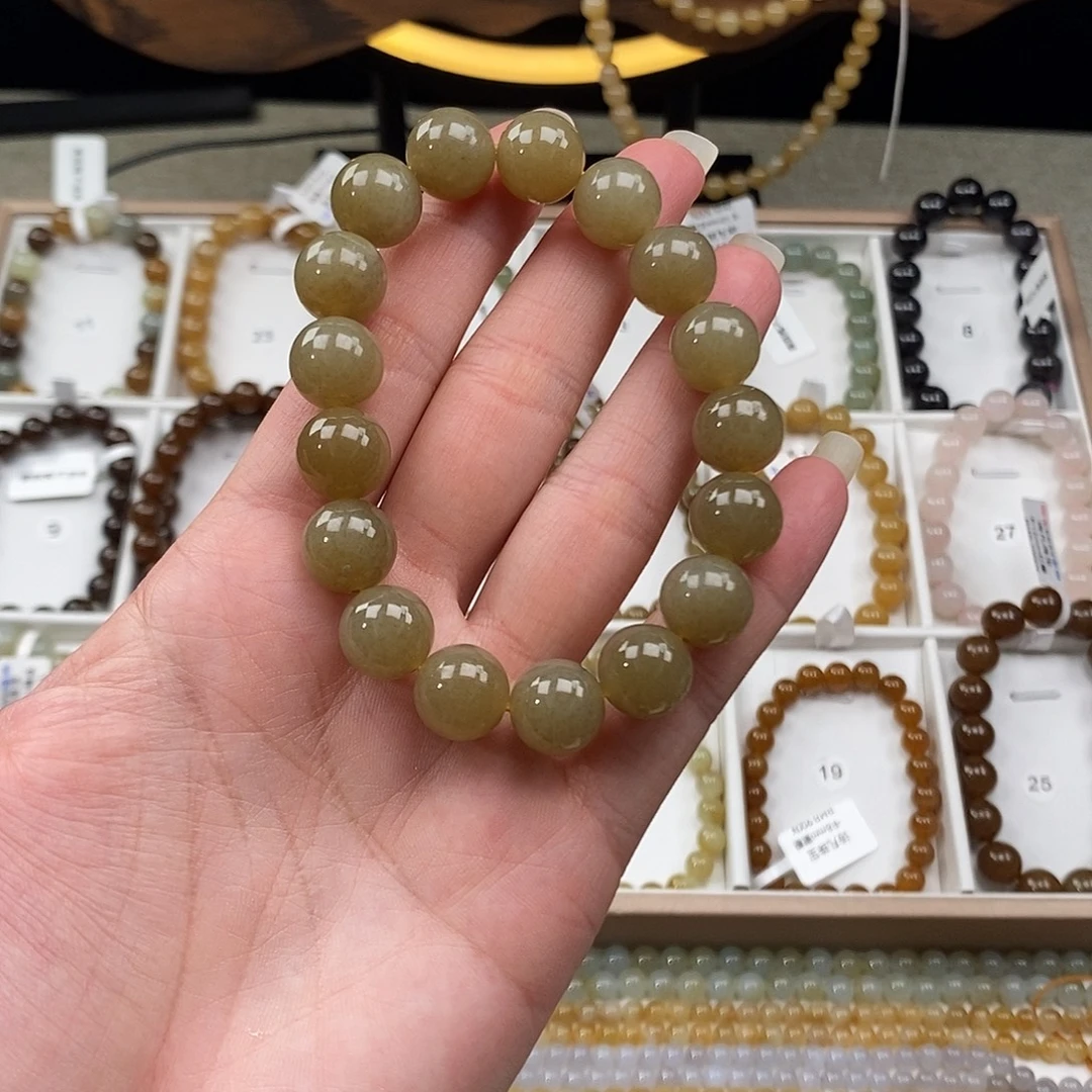 未镶嵌手链和田玉（糖玉）