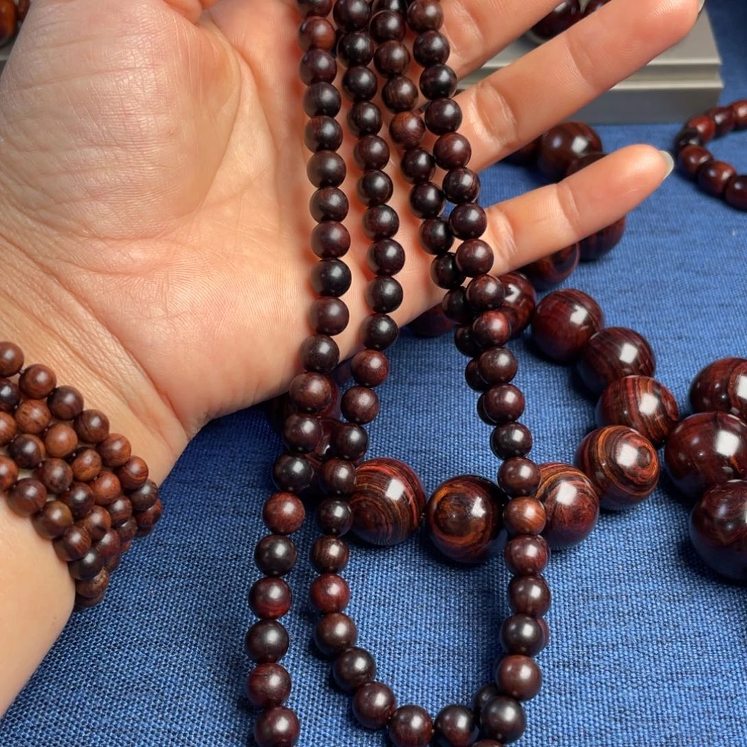 小***豆手串/手链黄花梨/降香黄檀