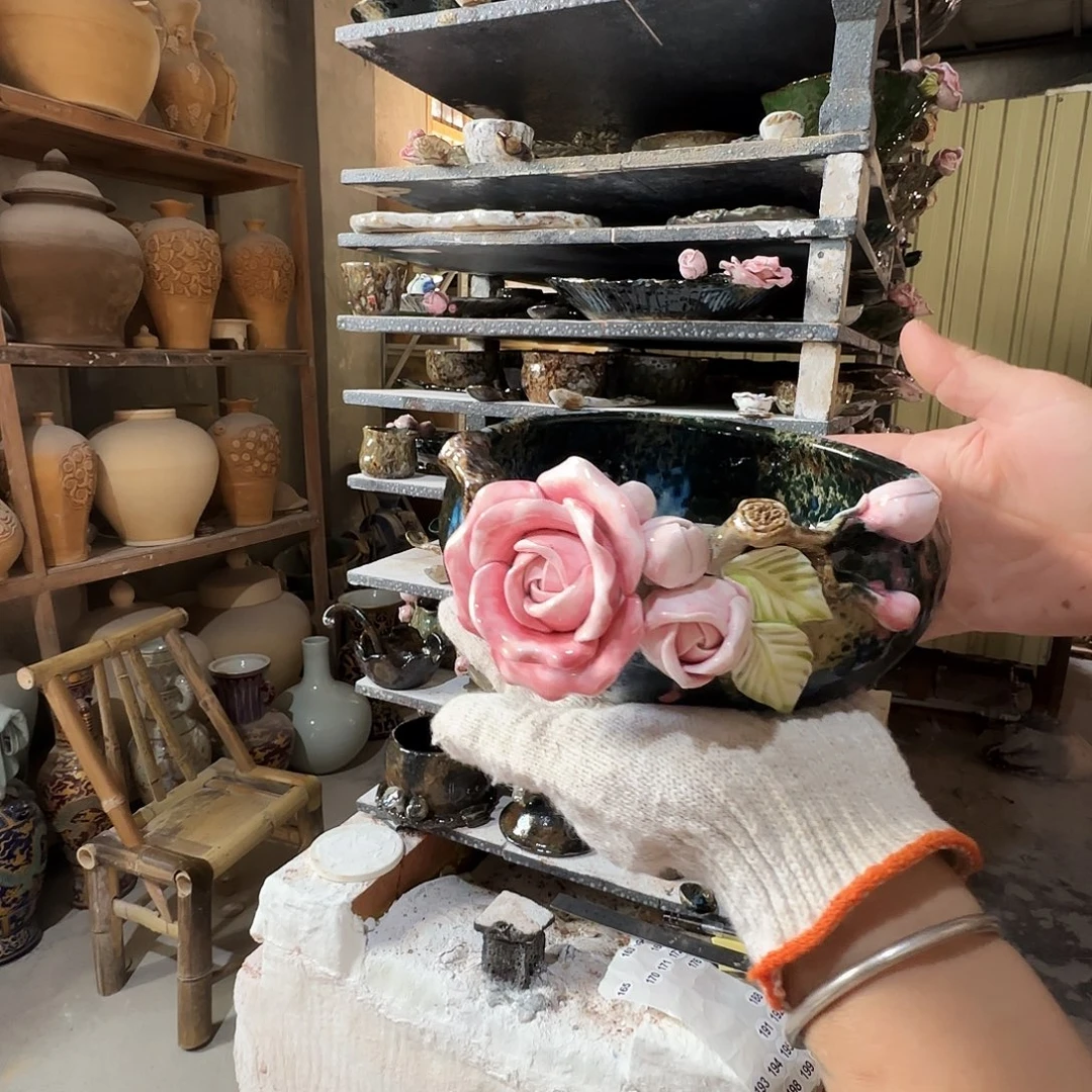 大***蔡纯手工咖啡杯盘碗