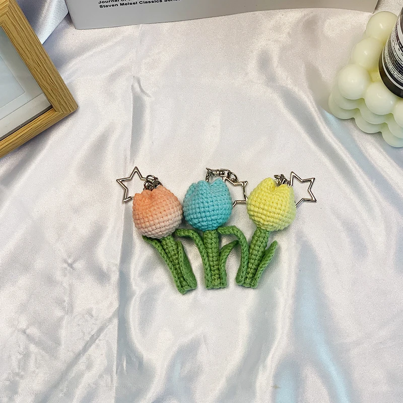 美美郁金香  手工钩织手工DIY百搭时尚创意玩偶钩织