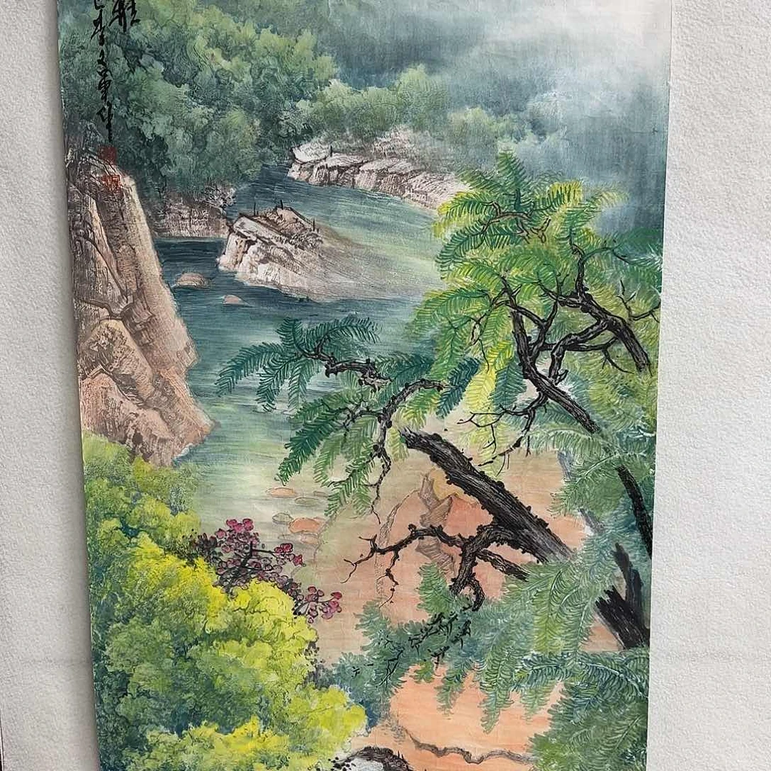 国画李老師精品作品！