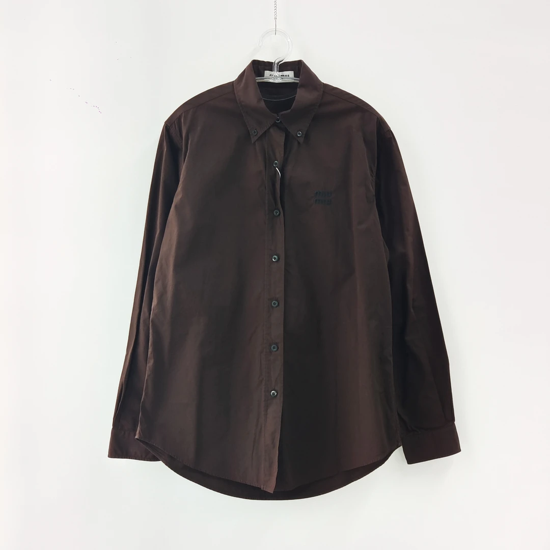 99新 MIU MIU/缪缪 安洁利严选/YK0116952 衬衫/罩衫