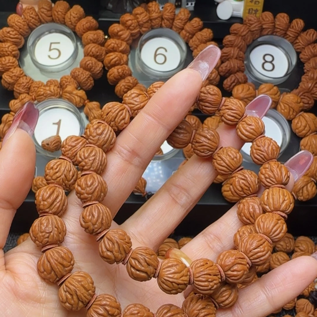 文玩核桃手串开播福利小金豆手串