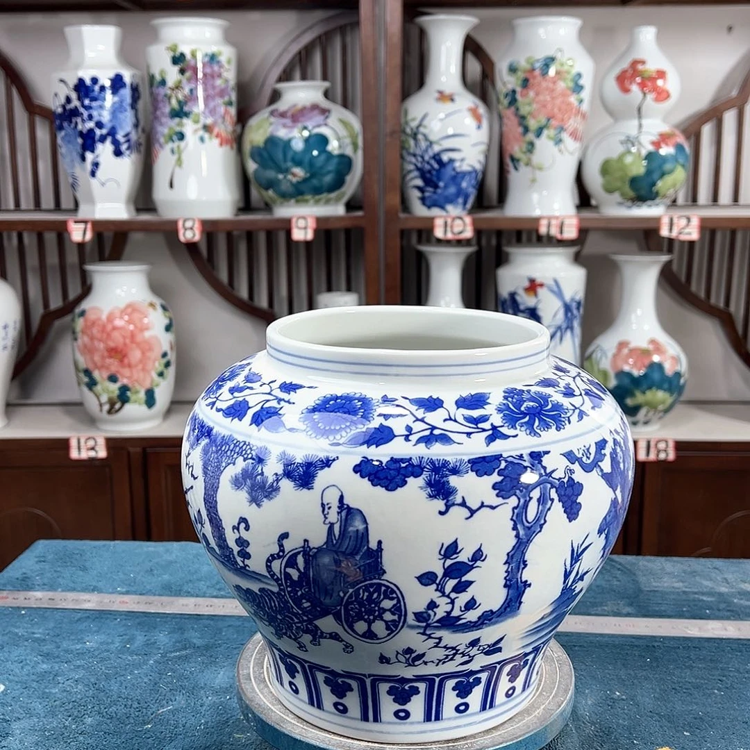 摆件景德镇陶瓷鬼谷