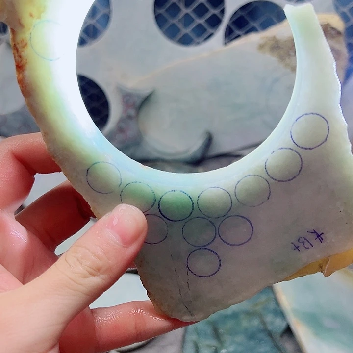 颈饰未镶嵌翡翠纯天然缅甸翡翠