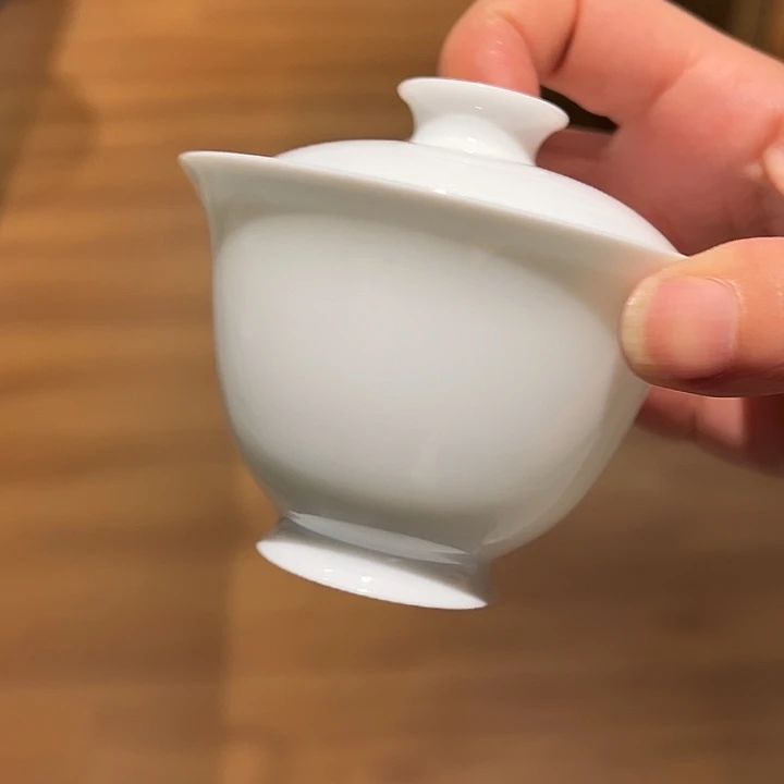 超薄胎盖碗素胎两才