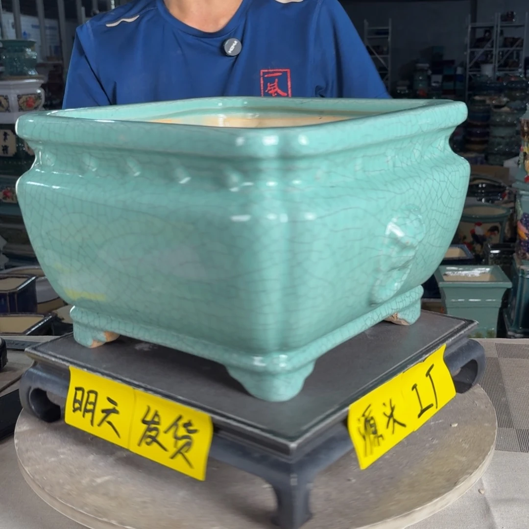 一风堂石湾花盆 内25*17
