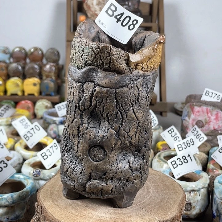 紫砂花盆凉****鱼陶瓷花盆