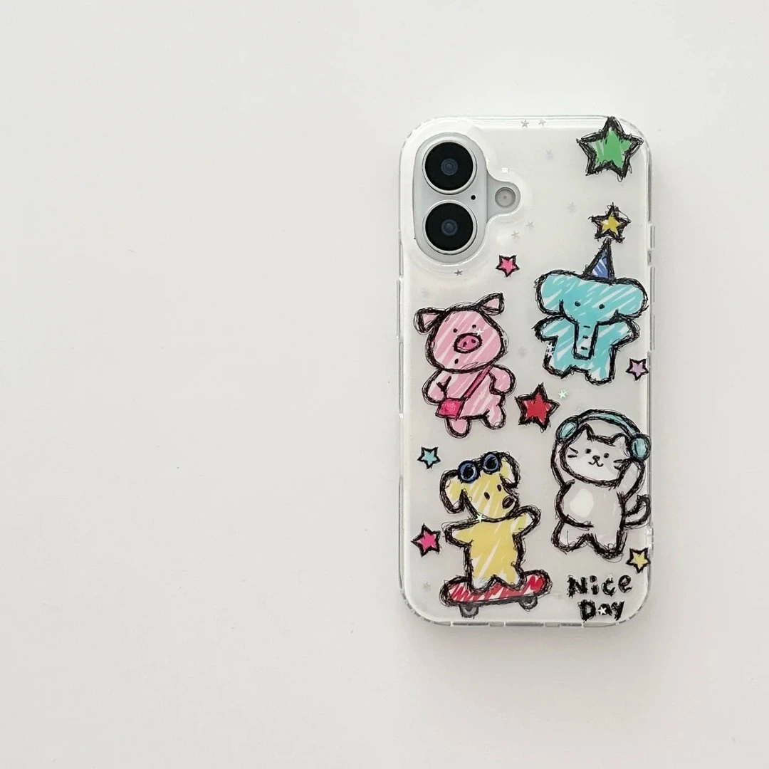 壳望礼帽小象适用苹果华为vivo小米oppo女款iphone15/16/14荣耀