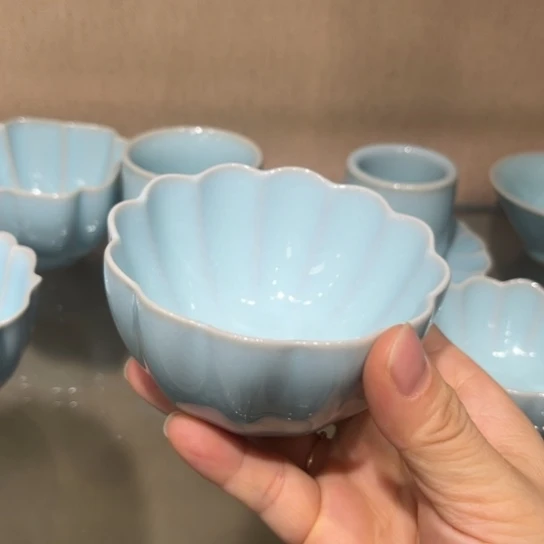 瓷片大宋名窑汝瓷茶具