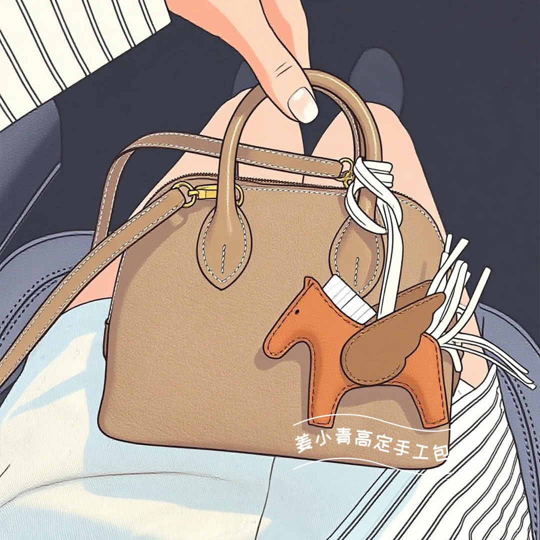 姜小青私定【保龄*徽章款】全手工时尚百搭包包【135】