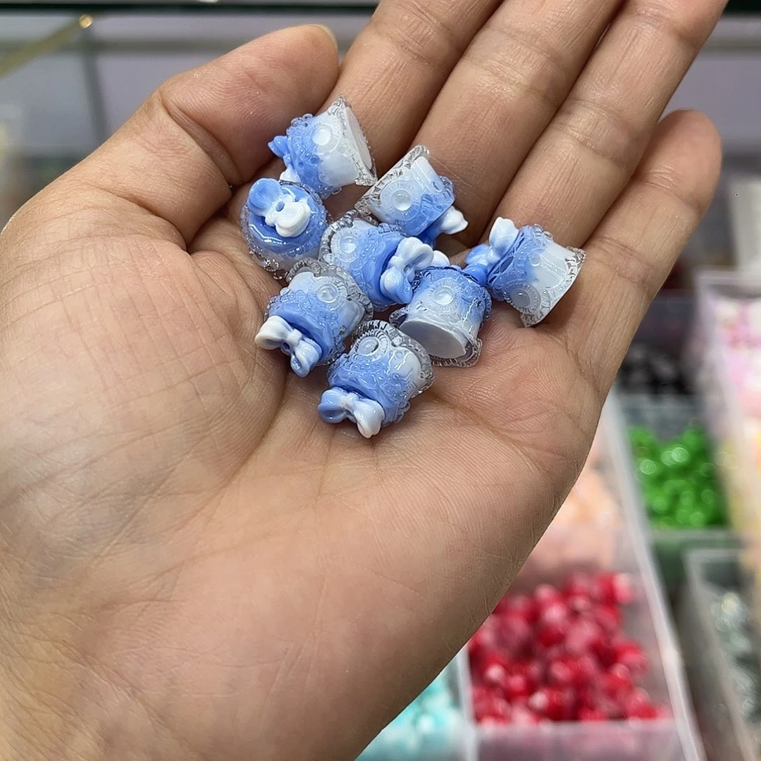 韩国胶蝴蝶结蛋糕店5个