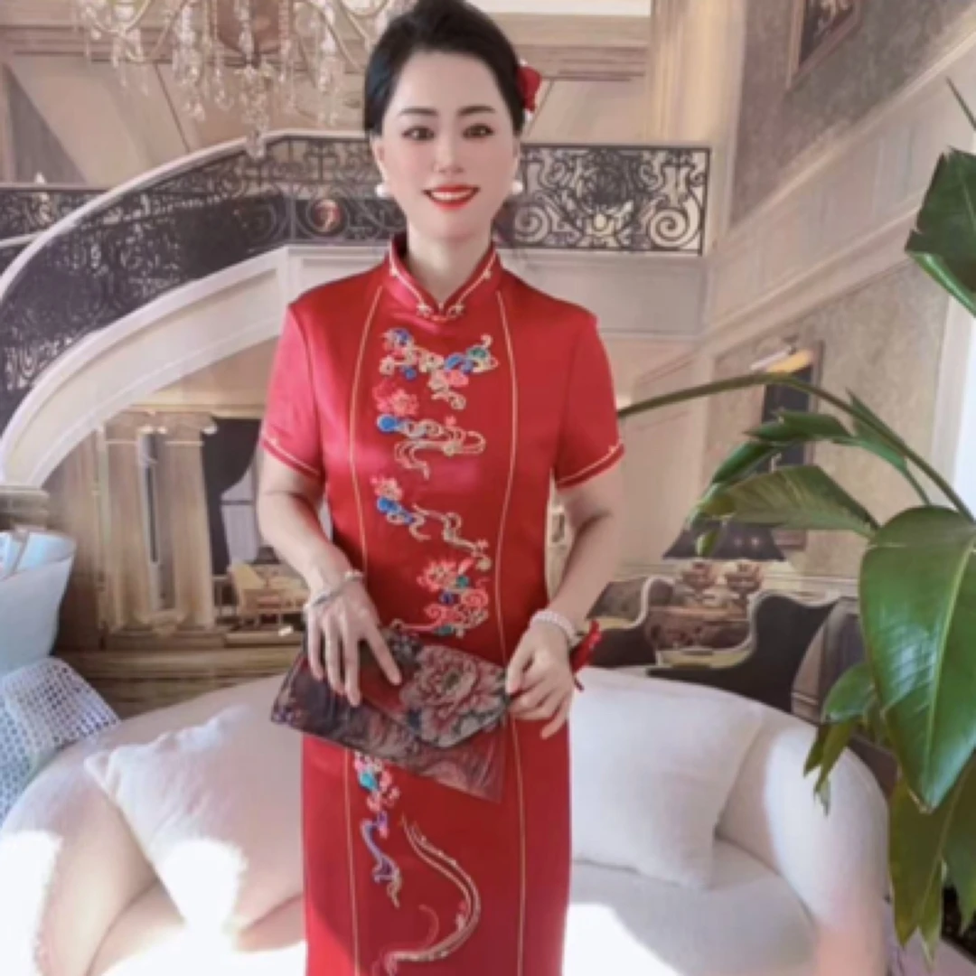 喜婆婆喜妈妈婚礼宴会礼服