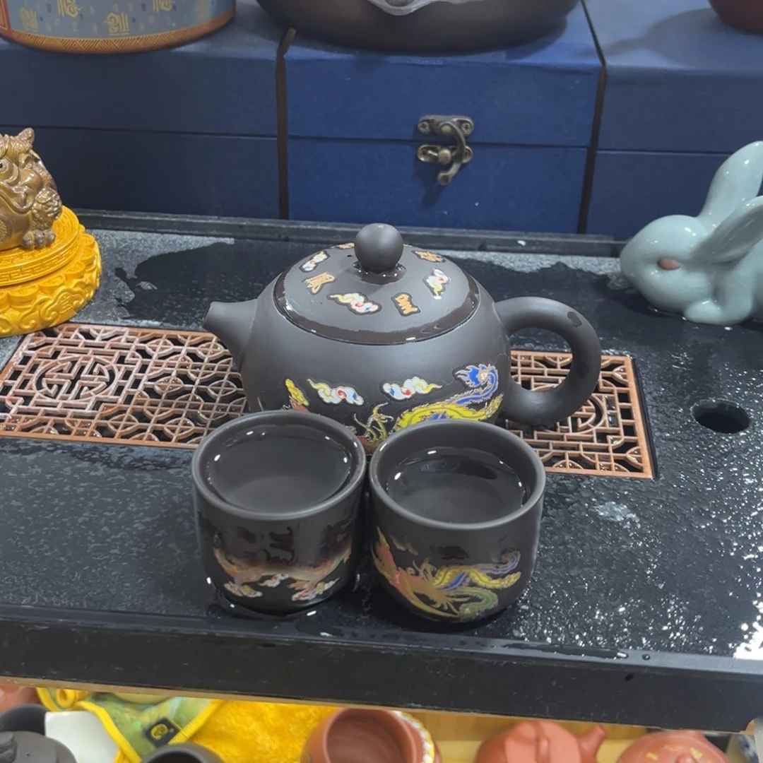 茶杯紫砂紫砂壶一壶2杯