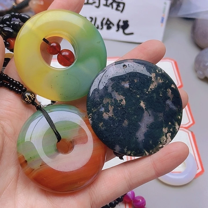 【闪购商品】玛瑙/玉髓珠宝半成品未镶嵌好***歌
