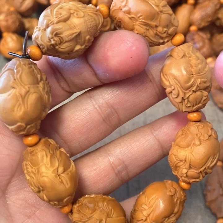 橄榄核手串/手链橄榄微瑕财神