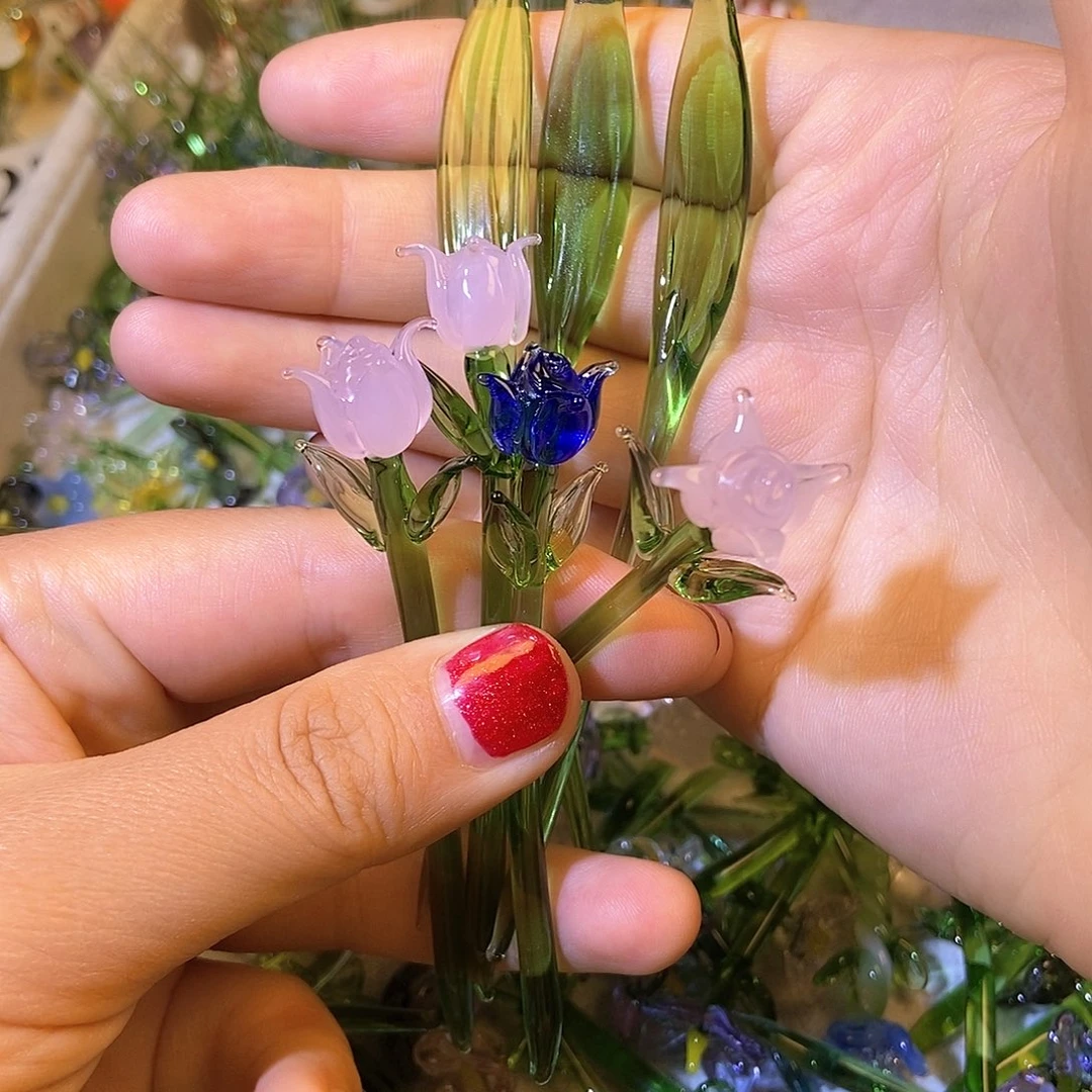 琉璃手工艺品一套
