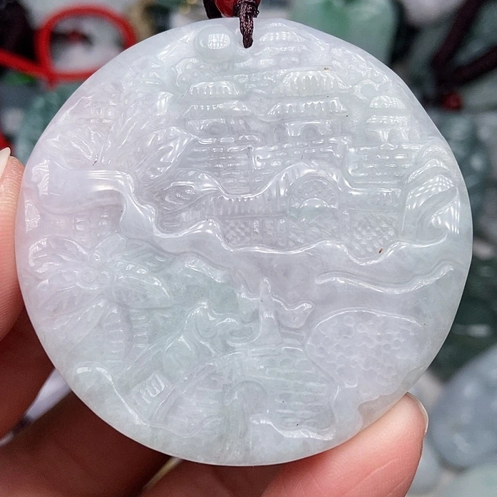 颈饰未镶嵌翡翠翡翠