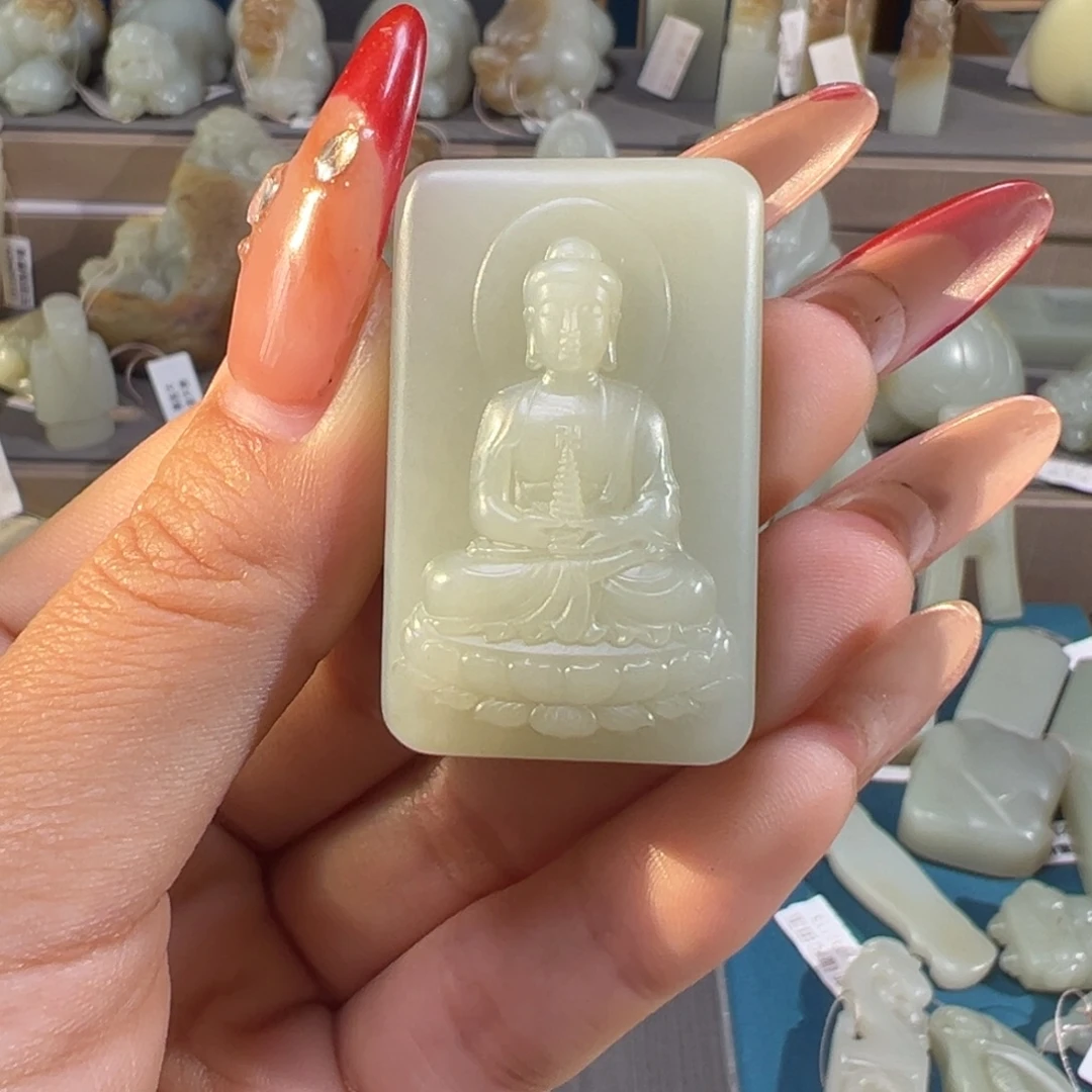 和田玉（糖玉）未镶嵌颈饰