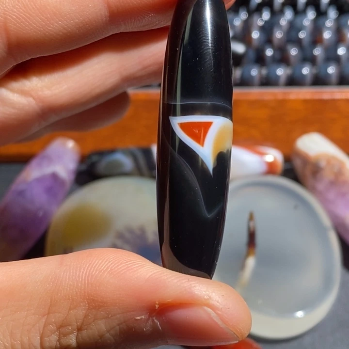 玛瑙/玉髓未镶嵌项链