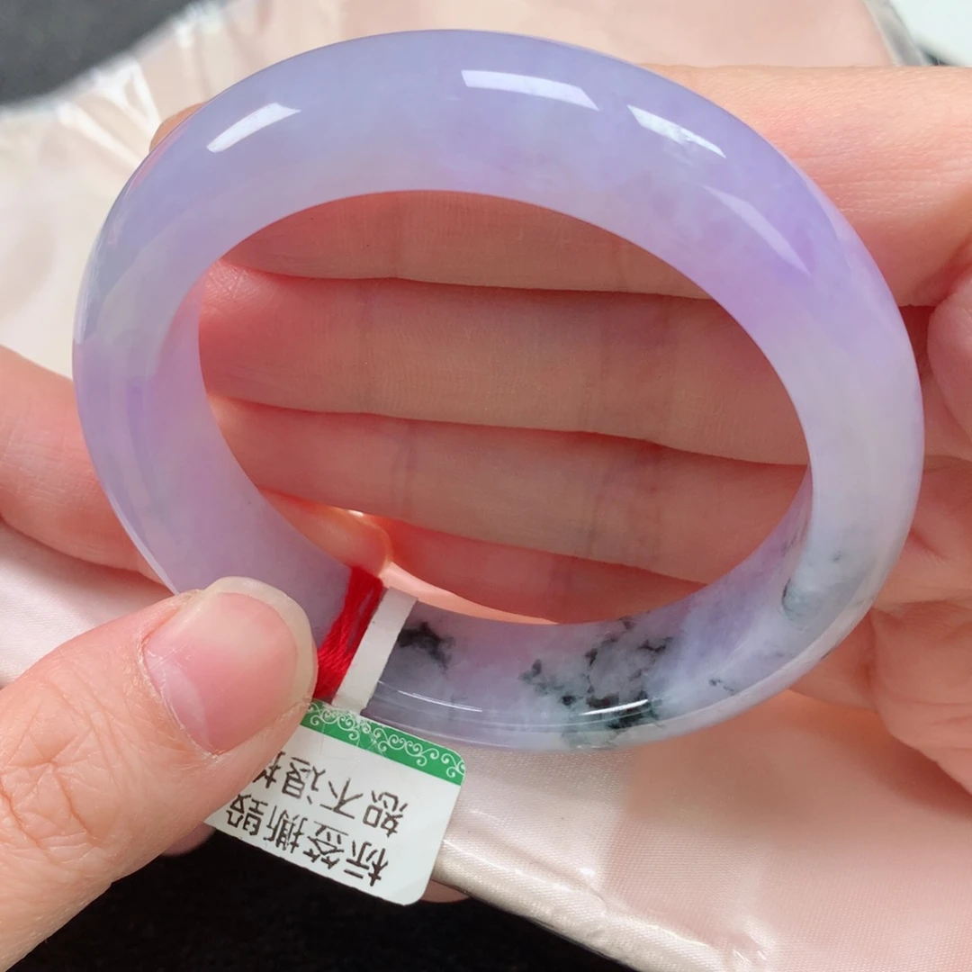 未镶嵌手镯翡翠缅甸天然翡翠手镯5455