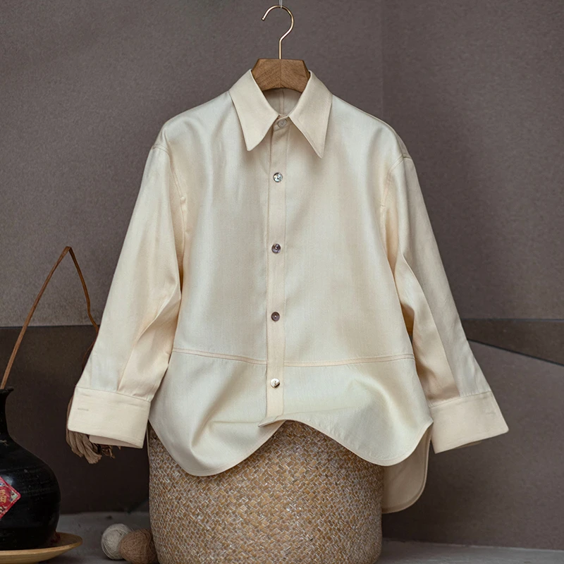 youyuansu/幽元素原创女装长袖休闲宽松文艺衬衫