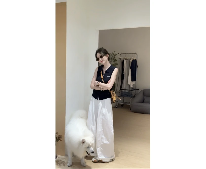 【记事本】夏季新款韩系减龄洋气设计感针织上衣(不能机洗平铺晾晒)