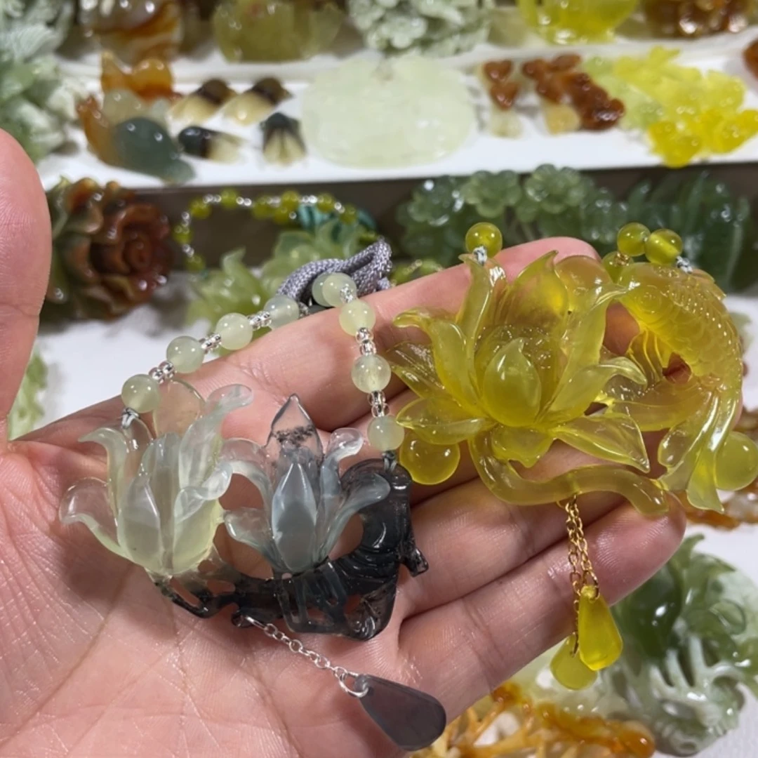 【闪购商品】未镶嵌蛇纹石玉颈饰