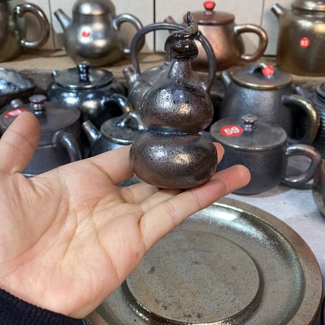 锦***源云南建水紫陶柴烧微瑕茶宠