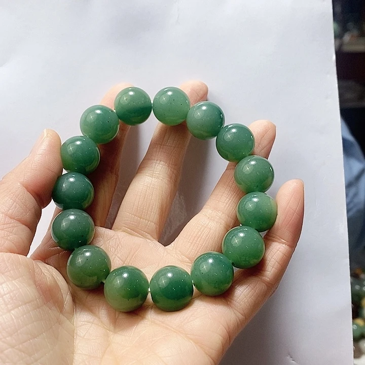 密玉（石英质玉）手链未镶嵌