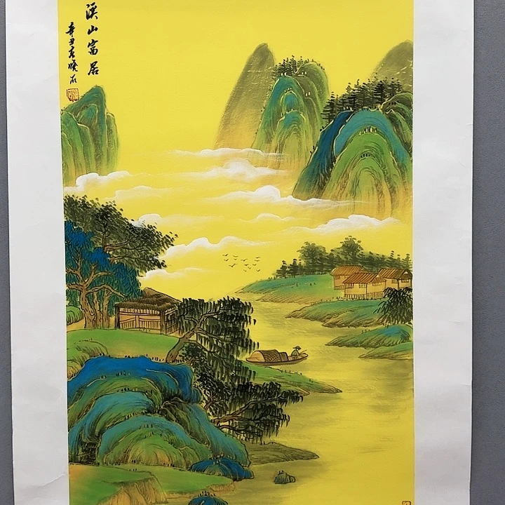 国画书法作品多次参加