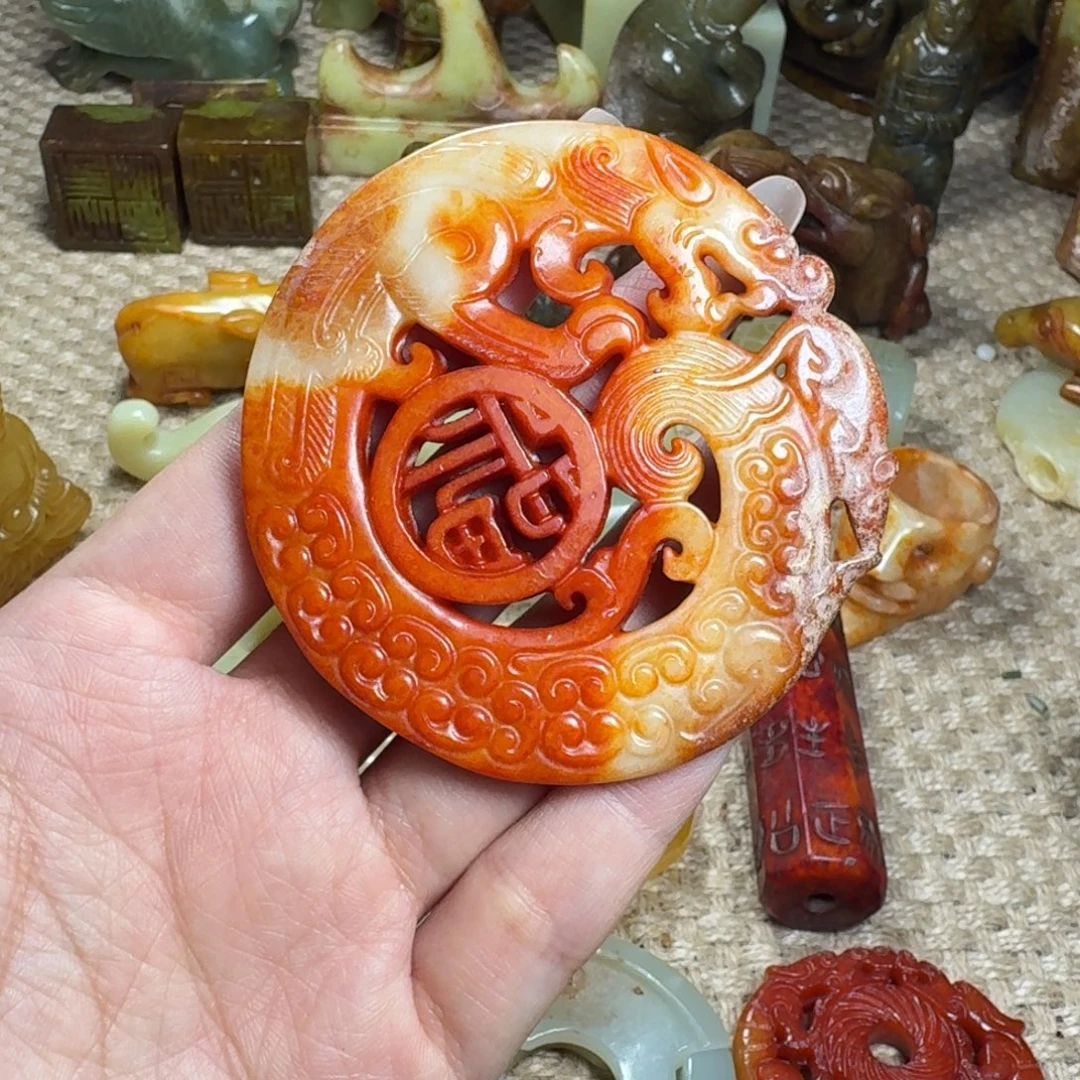 白玉菩提吊坠挂件