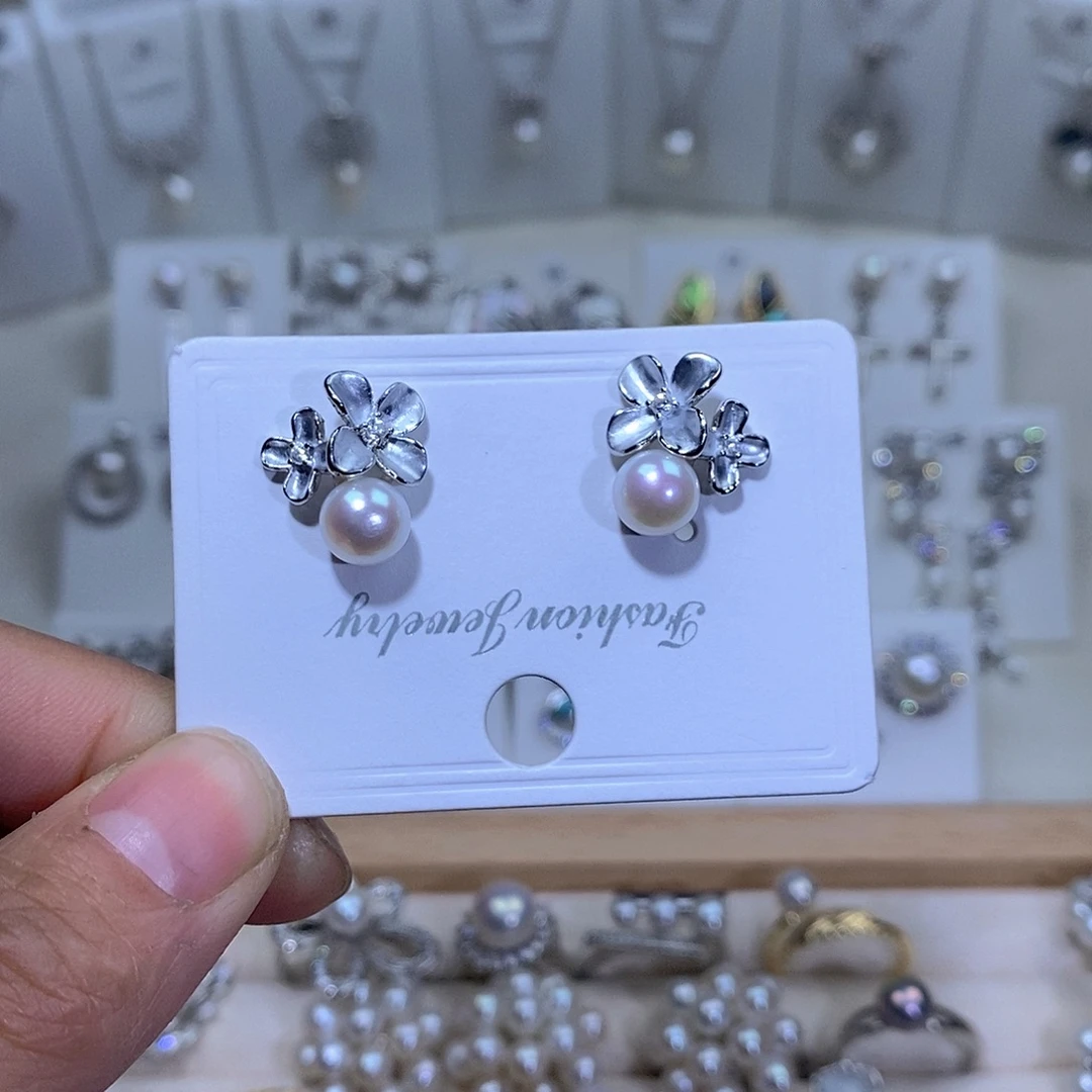 耳饰淡水珍珠未镶嵌